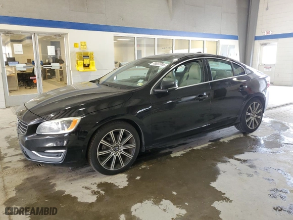 2016 Volvo S60 T6 Drive-E Platinum with VIN YV149MFM8G2404830, listed as a Copart auction lot 49502005 with 128,508 mi miles and Salvage Title. Bid and sale history available at carsss.com. Image 1.