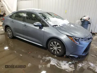 2021 Toyota Corolla Hybrid LE with VIN JTDEAMDEXMJ028209, listed as a Copart auction lot 81878484 with 114,746 mi miles and Clean Title. Bid and sale history available at carsss.com. Image 4.