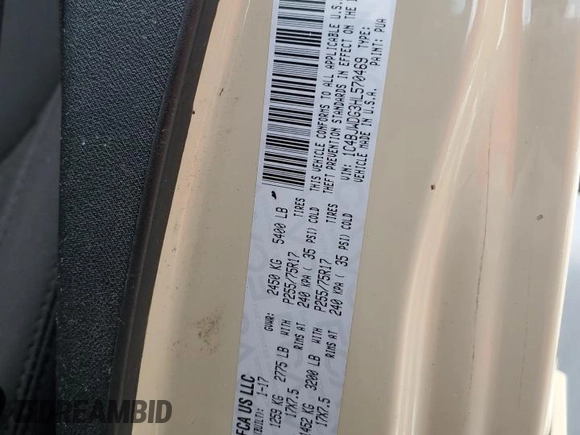 2017 Jeep Wrangler Unlimited Sport with VIN 1C4BJWDG3HL570469, listed as a Copart auction lot 60598025 with 83,261 mi miles and Salvage title. Bid and sale history available at DreamBid. Image 14.