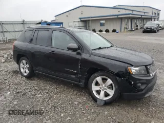 2017 Jeep Compass Sport with VIN 1C4NJCBA2HD147449, listed as a Copart auction lot 89077535 with 132,150 mi miles and Salvage Title. Bid and sale history available at carsss.com. Image 4.