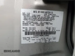 2008 Ford Taurus Limited with VIN 1FAHP25W08G154062, listed as a Copart auction lot 81440714 with 123,460 mi miles and Salvage Title. Bid and sale history available at carsss.com. Image 12.