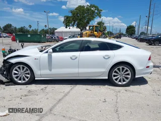 2012 Audi A7 Premium Plus with VIN WAUSGAFC0CN010138, listed as a IAAI auction lot 42532785 with 198,218 mi miles and . Bid and sale history available at DreamBid. Image 14.