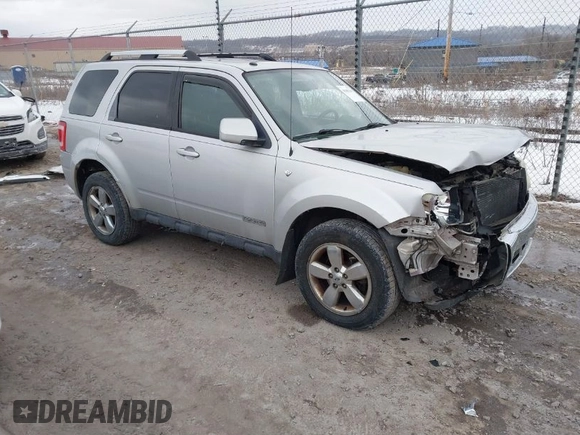 2008 Ford Escape Limited with VIN 1FMCU94108KE11273, listed as a IAAI auction lot 41405164 with 192,827 mi miles. Bid and sale history available at carsss.com. Image 1.