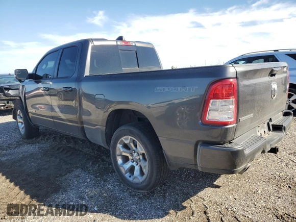 2020 Ram 1500 Big Horn with VIN 1C6RREBT1LN253005, listed as a Copart auction lot 42678745 with 97,272 mi miles and Salvage Title. Bid and sale history available at carsss.com. Image 2.