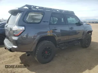 2023 Toyota 4Runner TRD Pro with VIN JTELU5JR5P6126630, listed as a Copart auction lot 49896445 with 33,257 mi miles and Salvage title. Bid and sale history available at DreamBid. Image 3.