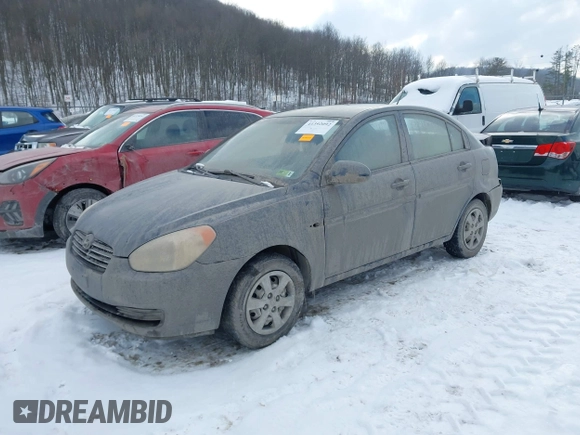 2008 Hyundai Accent GLS with VIN KMHCN46C88U270746, listed as a IAAI auction lot 41392092 with 146,419 mi miles. Bid and sale history available at carsss.com. Image 17.