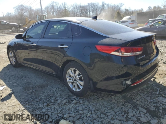 2017 Kia Optima LX with VIN KNAGT4L38H5154177, listed as a Copart auction lot 46681585 with 72,075 mi miles and Salvage Title. Bid and sale history available at carsss.com. Image 2.