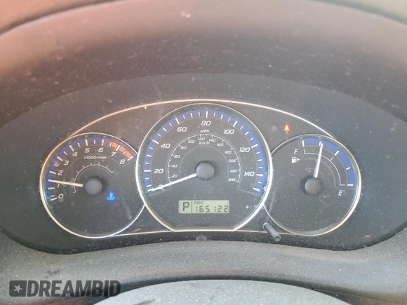 2011 Subaru Forester X with VIN JF2SHABC6BH765234, listed as a Copart auction lot 47970635 with 165,122 mi miles and Salvage Title. Bid and sale history available at DreamBid. Image 9.