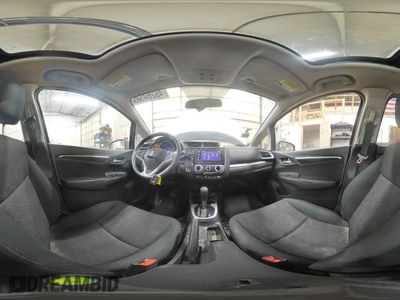 2015 Honda Fit EX-L with VIN 3HGGK5H85FM729408, listed as a Copart auction lot 46284585 with 100,723 mi miles and Salvage Title. Bid and sale history available at carsss.com. Image 14.