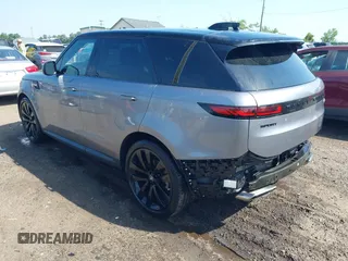 2023 Land Rover Range Rover Sport SE with VIN SAL1P9EU3PA133283, listed as a IAAI auction lot 42582640 with 13,074 mi miles and . Bid and sale history available at DreamBid. Image 3.