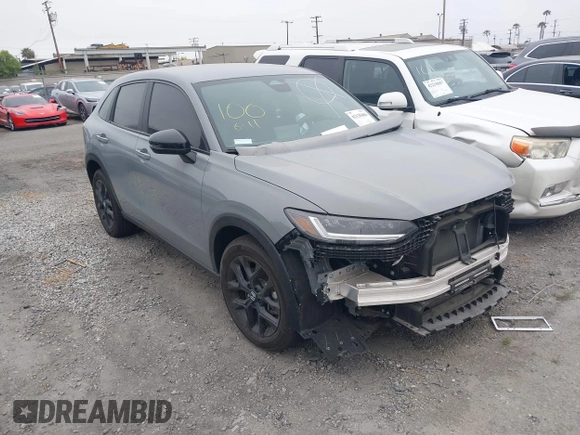 2024 Honda HR-V Sport with VIN 3CZRZ1H51RM752314, listed as a IAAI auction lot 42130406 with 10,435 mi miles and . Bid and sale history available at DreamBid. Image 1.