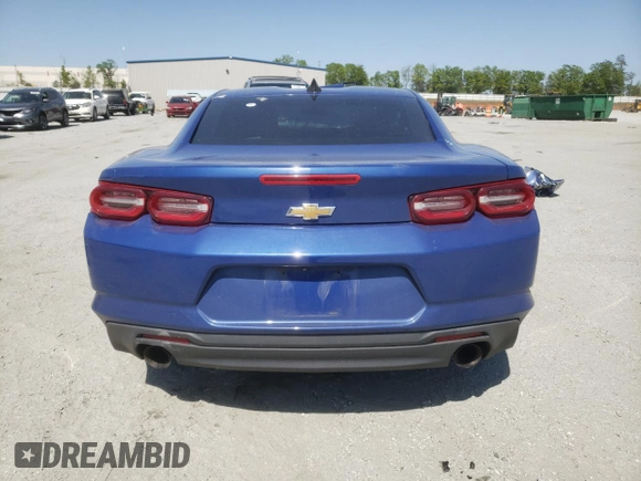 2020 Chevrolet Camaro 1LT with VIN 1G1FB1RS4L0149989, listed as a Copart auction lot 53254415 with Not provided miles and Salvage title. Bid and sale history available at DreamBid. Image 6.