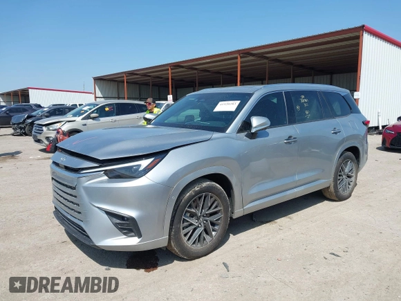 2024 Lexus TX 350 with VIN 5TDAAAA6XRS012001, listed as a IAAI auction lot 41920283 with 742 mi miles and . Bid and sale history available at DreamBid. Image 16.