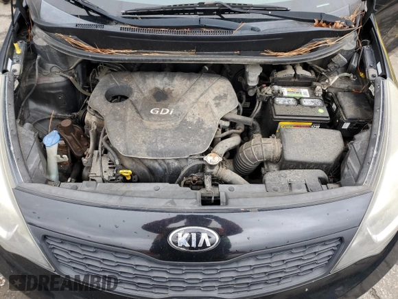 2014 Kia Rio LX with VIN KNADM4A37E6347641, listed as a Copart auction lot 41618805 with 143,921 mi miles and Clean Title. Bid and sale history available at DreamBid. Image 11.