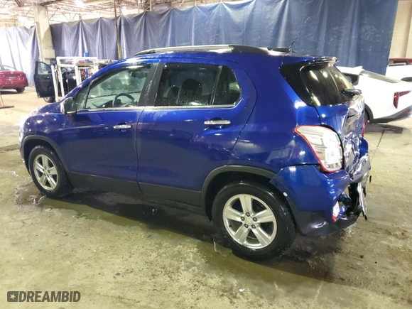 2017 Chevrolet Trax LT with VIN 3GNCJLSB6HL184599, listed as a Copart auction lot 51327845 with 70,842 mi miles and Clean Title. Bid and sale history available at carsss.com. Image 2.