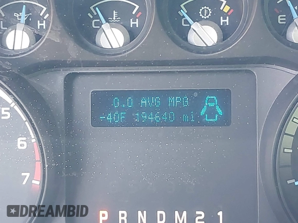 2014 Ford F-250 XL with VIN 1FTBF2B66EEA75168, listed as a IAAI auction lot 42786067 with 194,640 mi miles and . Bid and sale history available at DreamBid. Image 15.