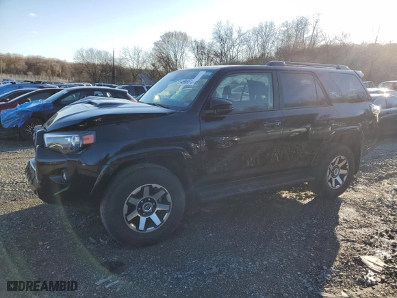 2024 Toyota 4Runner TRD Off Road with VIN JTEPU5JRXR6271523, listed as a Copart auction lot 49969515 with 13,390 mi miles and Non Repairable. Bid and sale history available at carsss.com. Image 1.