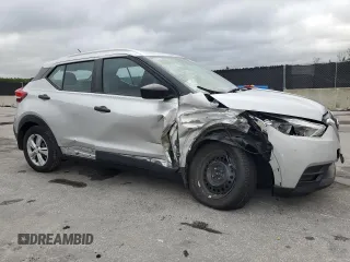 2019 Nissan Kicks S z VIN 3N1CP5CUXKL507260, wystawiony jako Copart lot #56891825 z przebiegiem 50 193 mil mil oraz Nie do naprawy • Non repairable. Historia ofert i sprzedaży dostępna na DreamBid. Obrazek 4.