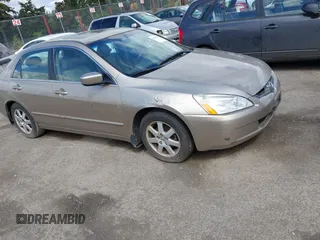 2005 Honda Accord EX-L z VIN 1HGCM66895A001345, wystawiony jako IAAI lot #42200236 z przebiegiem 243 044 mil mil oraz . Historia ofert i sprzedaży dostępna na DreamBid. Obrazek 1.