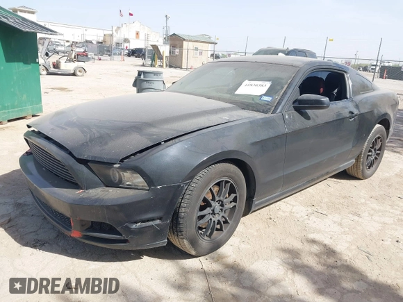 2013 Ford Mustang V6 with VIN 1ZVBP8AM5D5272067, listed as a IAAI auction lot 41830383 with 132,004 mi miles. Bid and sale history available at carsss.com. Image 17.