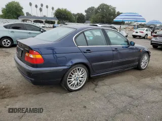 2003 BMW 3 Series 330i with VIN WBAEV53413KM30841, listed as a Copart auction lot 76407924 with 121,102 mi miles and Salvage Title. Bid and sale history available at carsss.com. Image 3.
