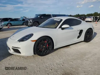 2017 Porsche Cayman S with VIN WP0AB2A83HS285419, listed as a Copart auction lot 73873894 with Not Provided miles and Salvage Title. Bid and sale history available at DreamBid. Image 1.