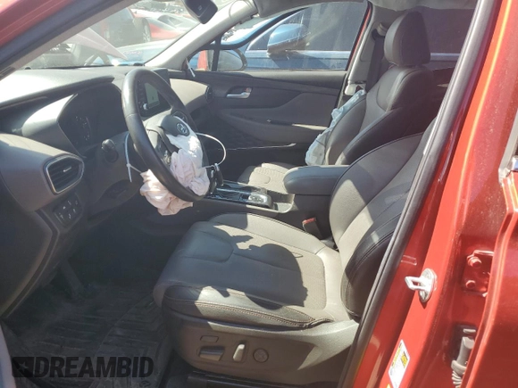 2020 Hyundai Santa Fe Limited with VIN 5NMS5CAA4LH223553, listed as a Copart auction lot 49643985 with 37,574 mi miles and Salvage Title. Bid and sale history available at carsss.com. Image 7.