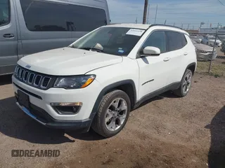 2019 Jeep Compass Limited с VIN 3C4NJDCB7KT639473, выставлен на аукционе IAAI как лот 42052558 с пробегом 46 764 миль миль и . История ставок и продаж доступна на DreamBid. Изображение 2.