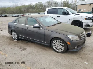 2009 Mercedes-Benz C-Class 3.0L Sport with VIN WDDGF81X99F255155, listed as a Copart auction lot 52289425 with 80,492 mi miles and Clean Title. Bid and sale history available at carsss.com. Image 4.