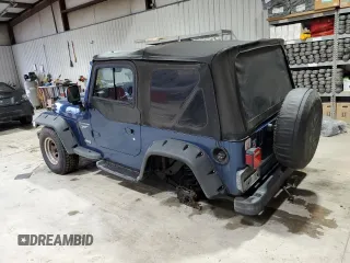 2003 Jeep Wrangler Sport with VIN 1J4FA49S23P344132, listed as a Copart auction lot 73292894 with 147,252 mi miles and Salvage Title. Bid and sale history available at carsss.com. Image 2.