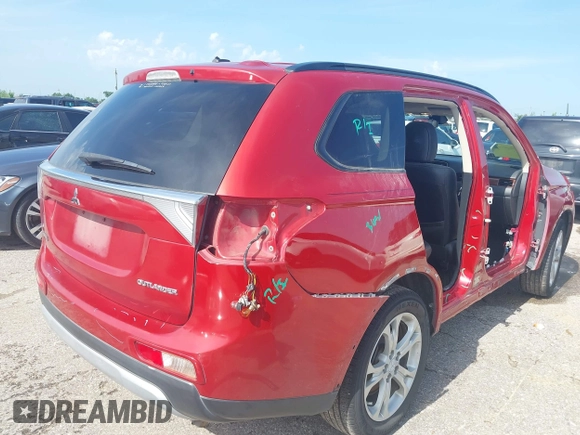 2015 Mitsubishi Outlander SE z VIN JA4AD3A30FZ003563, wystawiony jako IAAI lot #42489394 z przebiegiem 174 374 mil mil oraz . Historia ofert i sprzedaży dostępna na DreamBid. Obrazek 4.