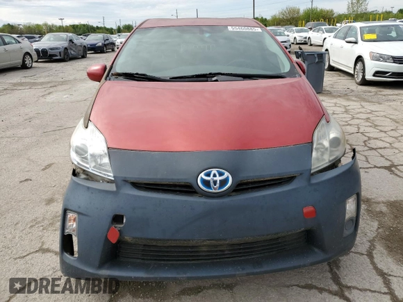 2010 Toyota Prius II with VIN JTDKN3DU9A5202820, listed as a Copart auction lot 55460885 with 248,099 mi miles and Clean Title. Bid and sale history available at carsss.com. Image 5.