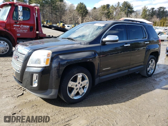 2013 GMC Terrain SLT with VIN 2GKFLUE33D6237532, listed as a Copart auction lot 47195035 with 124,891 mi miles and Clean Title. Bid and sale history available at carsss.com. Image 1.