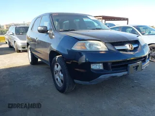 2004 Acura MDX with VIN 2HNYD18294H538551, listed as a IAAI auction lot 42153231 with 217,462 mi miles. Bid and sale history available at carsss.com. Image 1.