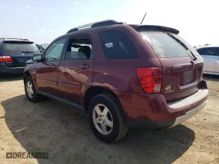 2008 Pontiac Torrent with VIN 2CKDL43F986028813, listed as a Copart auction lot 65267463 with 193,246 mi miles and Salvage Title. Bid and sale history available at carsss.com. Image 2.