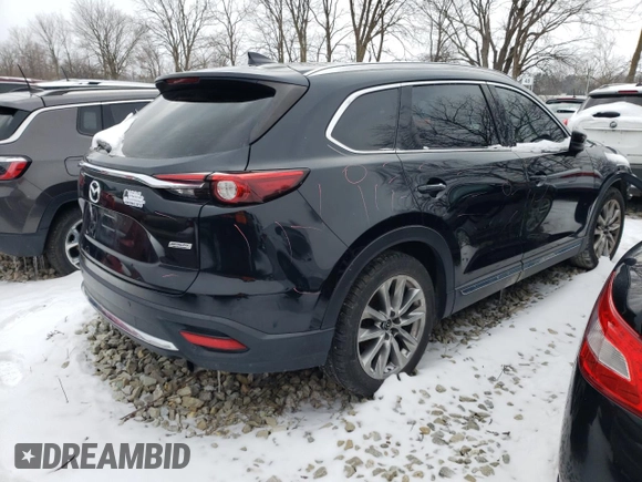2016 Mazda CX-9 Grand Touring with VIN JM3TCADY9G0109441, listed as a Copart auction lot 42572565 with Not Provided miles and Salvage Title. Bid and sale history available at DreamBid. Image 3.
