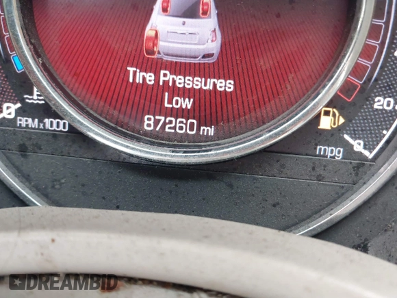 2018 FIAT 500 Pop with VIN 3C3CFFKH8JT465183, listed as a IAAI auction lot 41412115 with 87,260 mi miles. Bid and sale history available at carsss.com. Image 16.