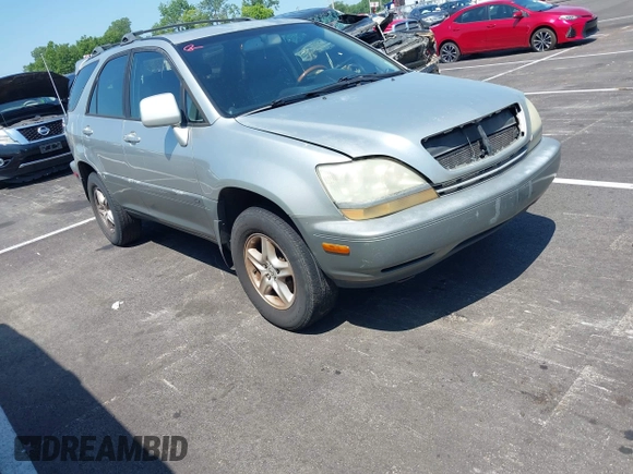 2003 Lexus RX 300 with VIN JTJHF10U330300255, listed as a IAAI auction lot 42533928 with 313,540 mi miles and . Bid and sale history available at DreamBid. Image 1.