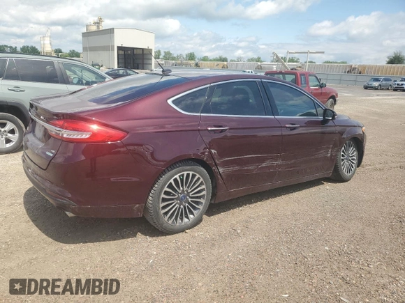 2017 Ford Fusion SE z VIN 3FA6P0HD4HR241834, wystawiony jako Copart lot #55348015 z przebiegiem 93 161 mil mil oraz Szkoda całkowita • Salvage title. Historia ofert i sprzedaży dostępna na DreamBid. Obrazek 3.