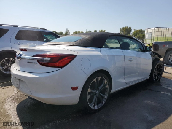 2018 Buick Cascada Premium with VIN W04WH3N58JG038331, listed as a Copart auction lot 71426824 with NaN miles and Salvage Title. Bid and sale history available at carsss.com. Image 3.