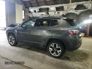 2019 Jeep Compass Limited z VIN 3C4NJDCB1KT594322, wystawiony jako Copart lot #60904585 z przebiegiem 65 432 mil mil oraz Szkoda całkowita • Salvage title. Historia ofert i sprzedaży dostępna na DreamBid. Obrazek 2.