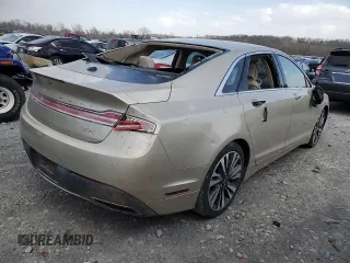 2017 Lincoln MKZ Reserve with VIN 3LN6L5E91HR643308, listed as a Copart auction lot 49628445 with 45,204 mi miles and Salvage title. Bid and sale history available at DreamBid. Image 3.