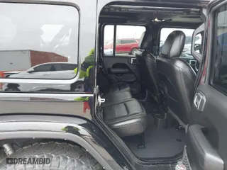 2022 Jeep Wrangler Unlimited Sahara with VIN 1C4HJXEGXNW222743, listed as a IAAI auction lot 41380862 with 47,386 mi miles. Bid and sale history available at carsss.com. Image 8.