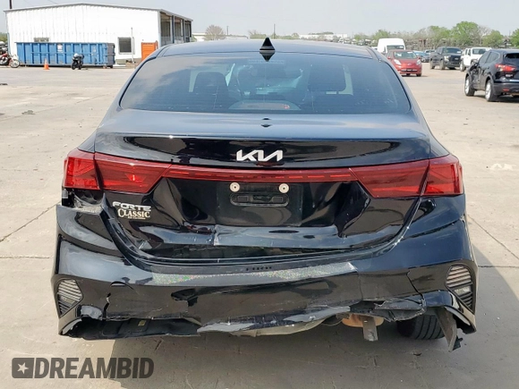 2022 Kia Forte LXS with VIN 3KPF24AD1NE431104, listed as a Copart auction lot 51418225 with 27,114 mi miles and Salvage Title. Bid and sale history available at DreamBid. Image 6.