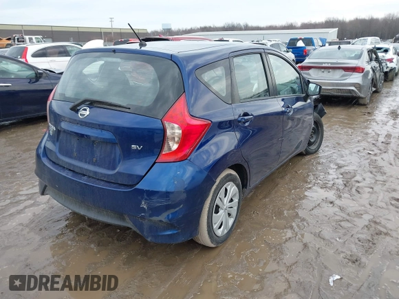 2019 Nissan Note SV with VIN 3N1CE2CP7KL359051, listed as a IAAI auction lot 41489878 with 108,395 mi miles and . Bid and sale history available at DreamBid. Image 4.
