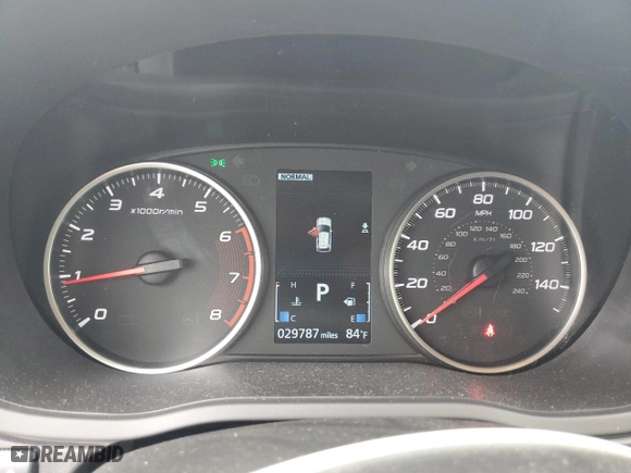 2023 Mitsubishi Eclipse Cross ES with VIN JA4ATUAA3PZ029857, listed as a Copart auction lot 69753314 with 29,787 mi miles and Salvage Title. Bid and sale history available at carsss.com. Image 9.