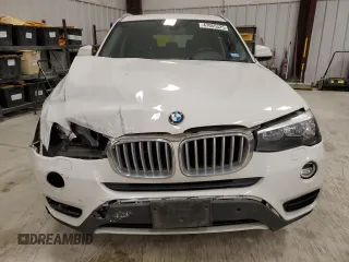2016 BMW X3 xDrive28i with VIN 5UXWX9C52G0D89513, listed as a Copart auction lot 47055325 with 75,586 mi miles and Salvage Title. Bid and sale history available at DreamBid. Image 5.