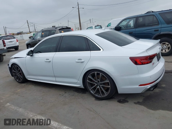 2018 Audi S4 Premium Plus with VIN WAUB4AF4XJA044884, listed as a IAAI auction lot 42164365 with 1 mi miles. Bid and sale history available at carsss.com. Image 14.