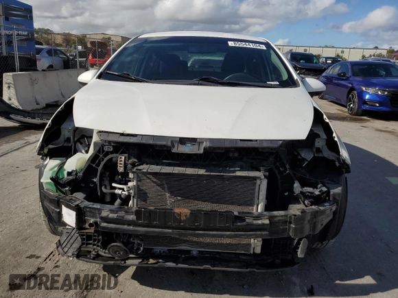 2014 Kia Rio LX with VIN KNADM4A35E6346018, listed as a Copart auction lot 85544104 with 76,455 mi miles and Salvage Title. Bid and sale history available at carsss.com. Image 5.