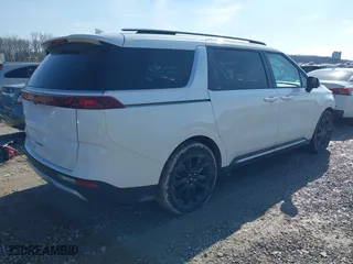 2024 Kia Carnival SX Prestige with VIN KNDNE5H31R6318898, listed as a IAAI auction lot 41542127 with 21,260 mi miles. Bid and sale history available at carsss.com. Image 4.